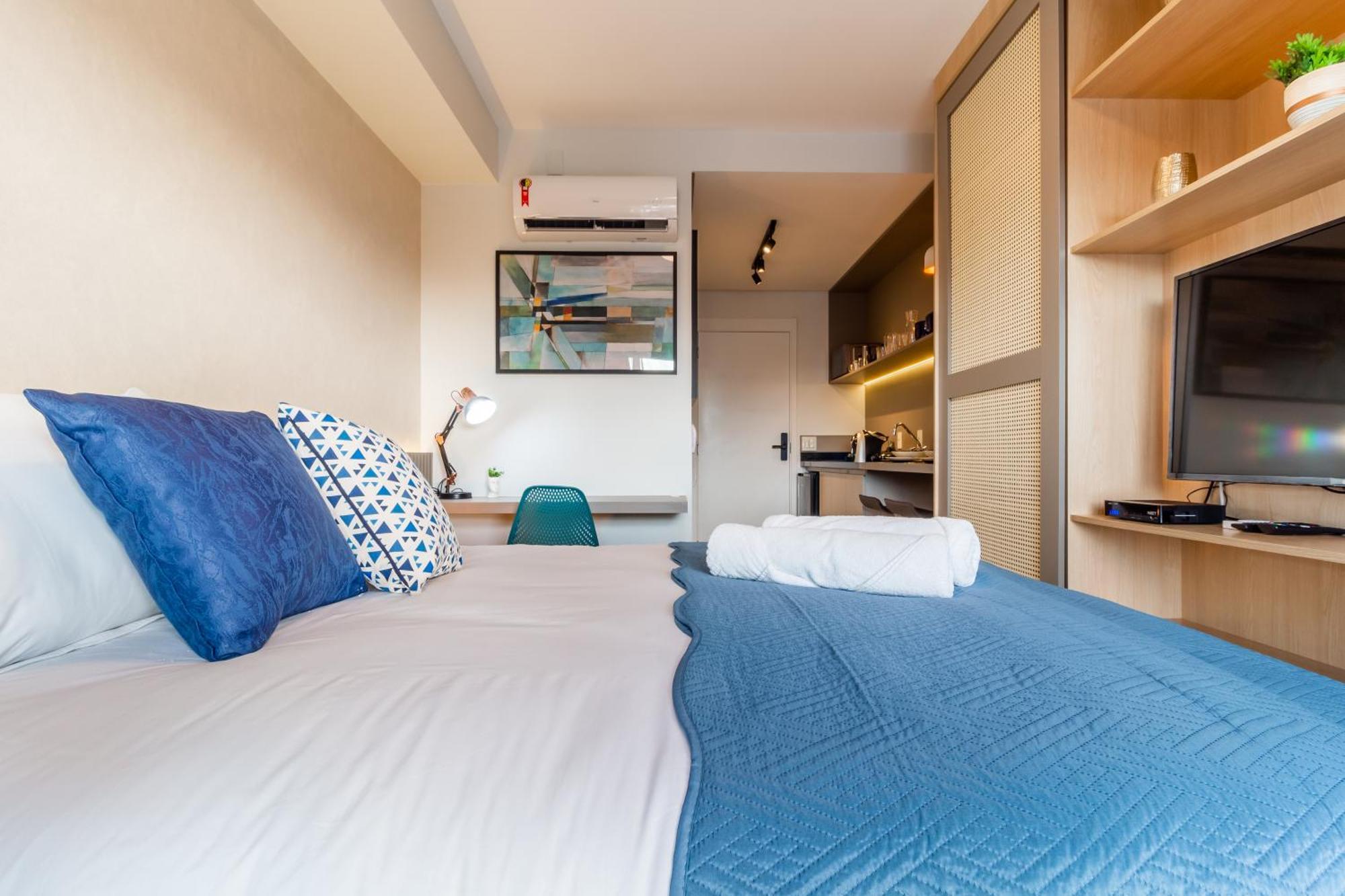 Studios No Melhor Ponto De Moema Garagem Lazer E Metro Perto Wifi Gratis เซาเปาโล ภายนอก รูปภาพ