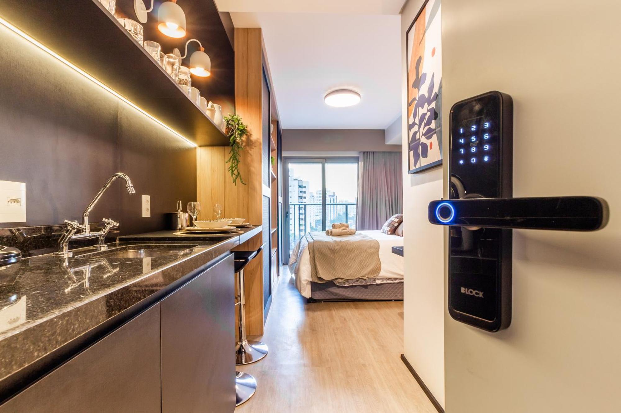 Studios No Melhor Ponto De Moema Garagem Lazer E Metro Perto Wifi Gratis เซาเปาโล ภายนอก รูปภาพ